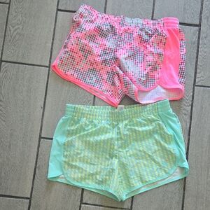 Danskin Women's Athletic Shorts - Pink‎ and Mint Set Medium act41